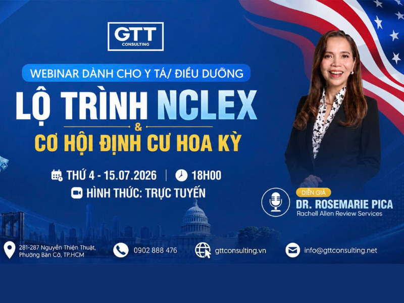 GTT Consulting tư vấn du học Mỹ Ngành điều dưỡng